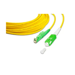 Lightwin Câble patch à fibre optique LSH-APC-SC-APC, Singlemode, Simplex, 3m