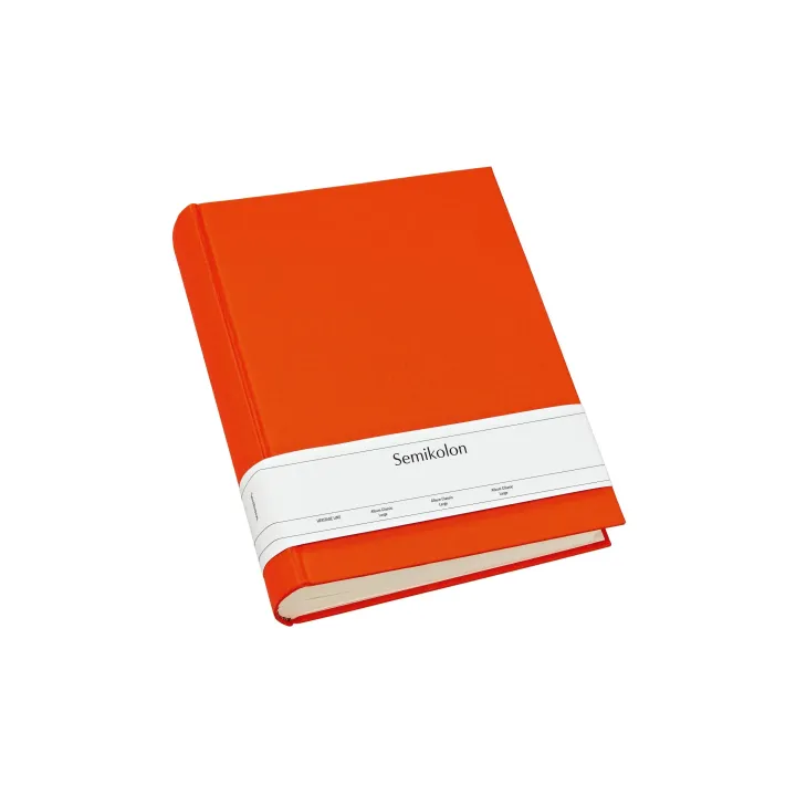 Semikolon Album photo Classic Large 24.5 cm x 30.5 cm Orange