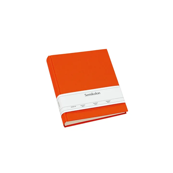 Semikolon Album photo Classic Medium 21.6 cm x 25.5 cm Orange