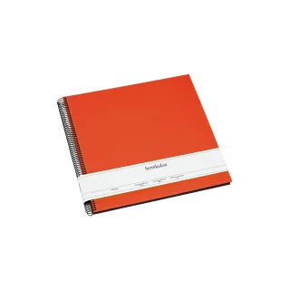 Semikolon Album photo 34.5 x 33.2 cm Orange, 50 pages noires