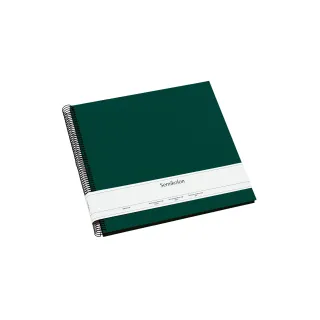 Semikolon Album photo 34.5 x 33.2 cm Vert foncé, 50 pages noires