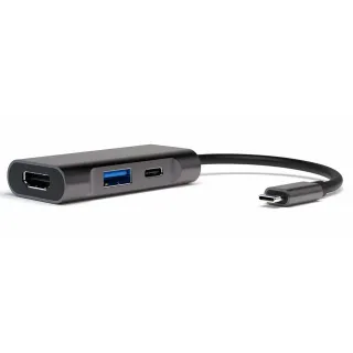 4smarts Station daccueil 3in1 Compact Hub USB-C – HDMI-USB-A-PD