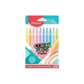 maped Crayon feutre Color Peps Pastel 10 stück