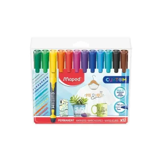 maped Marqueur indélébile 12 pièces Multicolore