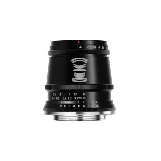 TTArtisan Longueur focale fixe APS-C 17mm F-1.4 – MFT