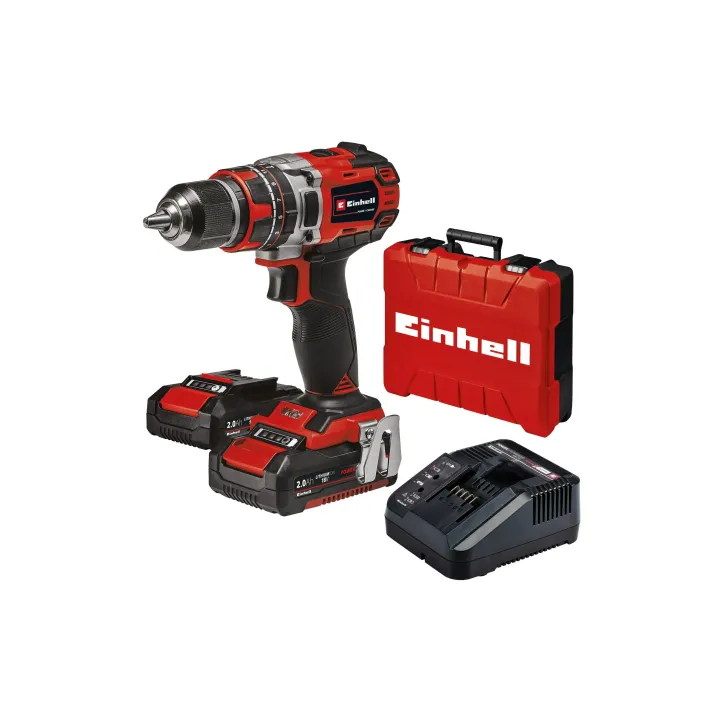 Einhell Professional Perceuses à percussion sans fil TP-CD 18-50 Li-i BL Kit