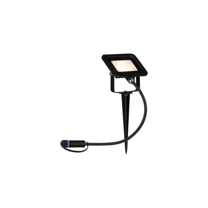 Paulmann Spot de jardin Plug &amp  Shine Flood 6,5 W 3000 K, Extension