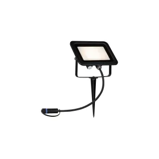 Paulmann Spot de jardin Plug &amp  Shine Flood 15,5 W 3000 K, Extension