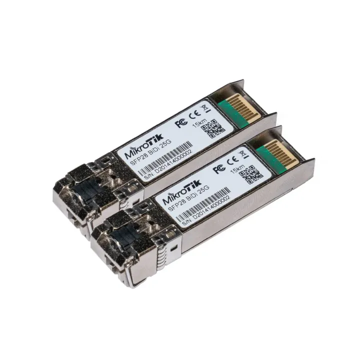 MikroTik Module SFP28 XS+2733LC15D Lot de 2