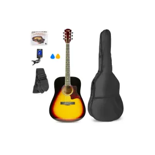 MAX Guitare occidentale SoloJam Set – Sunburst