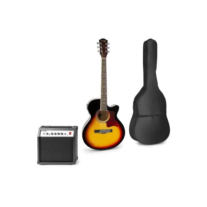 MAX Guitare occidentale ShowKit Sunburst