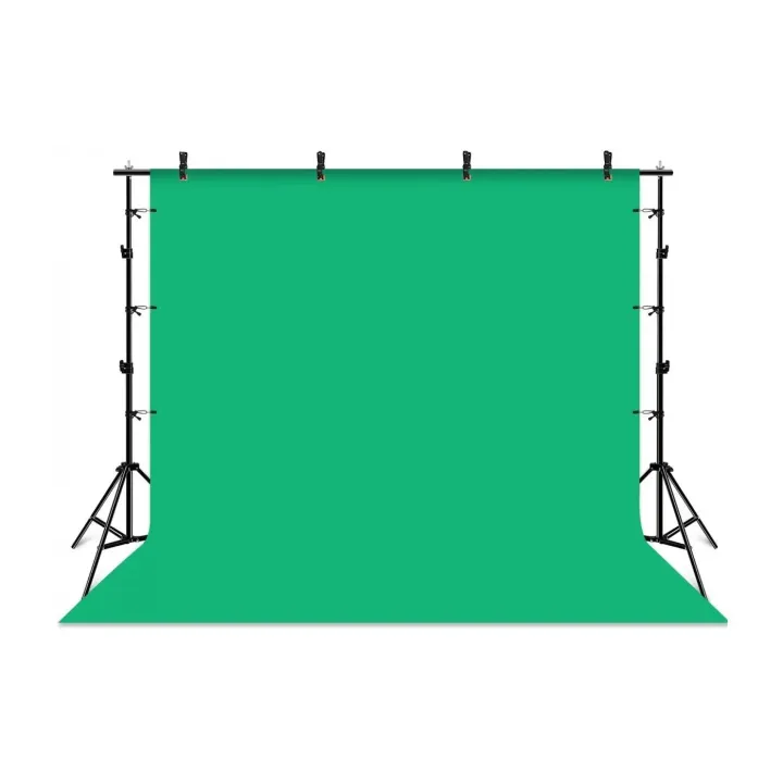 Puluz Systèmes d’arrière-plan Kit Green Screen de 2x3 mètres