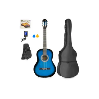 MAX Guitare classique Set SoloArt Bleu