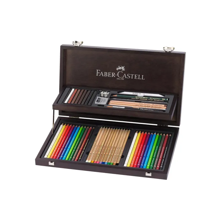 Faber-Castell Crayons de couleur Art & Graphic Compendium 53 pièces