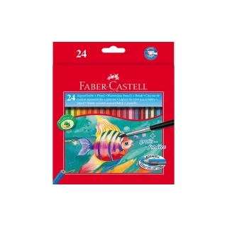 Faber-Castell Crayons de couleur Classic 24 pièces