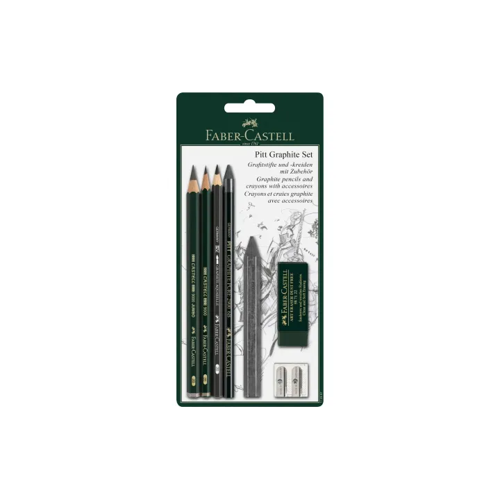 Faber-Castell Crayon graphite Faber-Castell 7 pièces