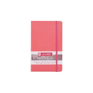 Talens Cahier à colorier 13 x 21 cm Rouge corail