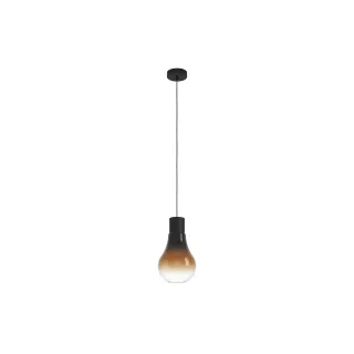 EGLO Leuchten Lampe suspendue CHASELY 1x E27 Noir-Marron