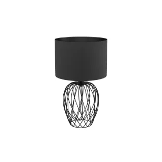 EGLO Leuchten Lampe de bureau NIMLET 1x E27 Noir