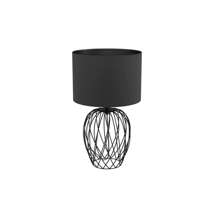 EGLO Leuchten Lampe de bureau NIMLET 1x E27 Noir