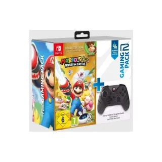 GAME Joystick Mario&Rabbids Gold Ed + r2g Wireless Pro Pad X