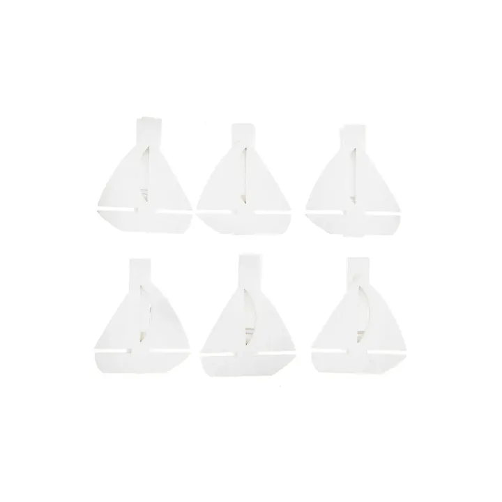 Rico Design Clip décoratif Bateau à voiles 6 Pièce-s