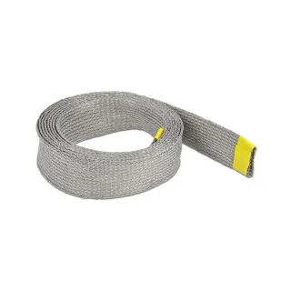 Delock Gaine de câble pour écran EMC 2 m x 25 mm Gris