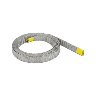 Delock Gaine de câble pour écran EMC 2 m x 10 mm Gris