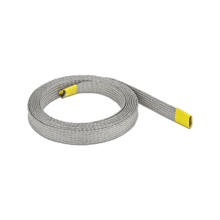 Delock Gaine de câble pour écran EMC 2 m x 10 mm Gris