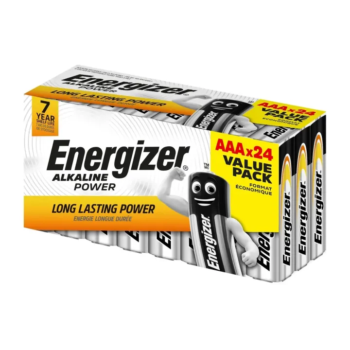 Energizer Pile AlkalinePower  AAA 24 pièces