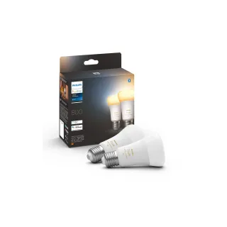 Philips Hue Ampoule White Ambiance E27 pack double 2 x 570 lm