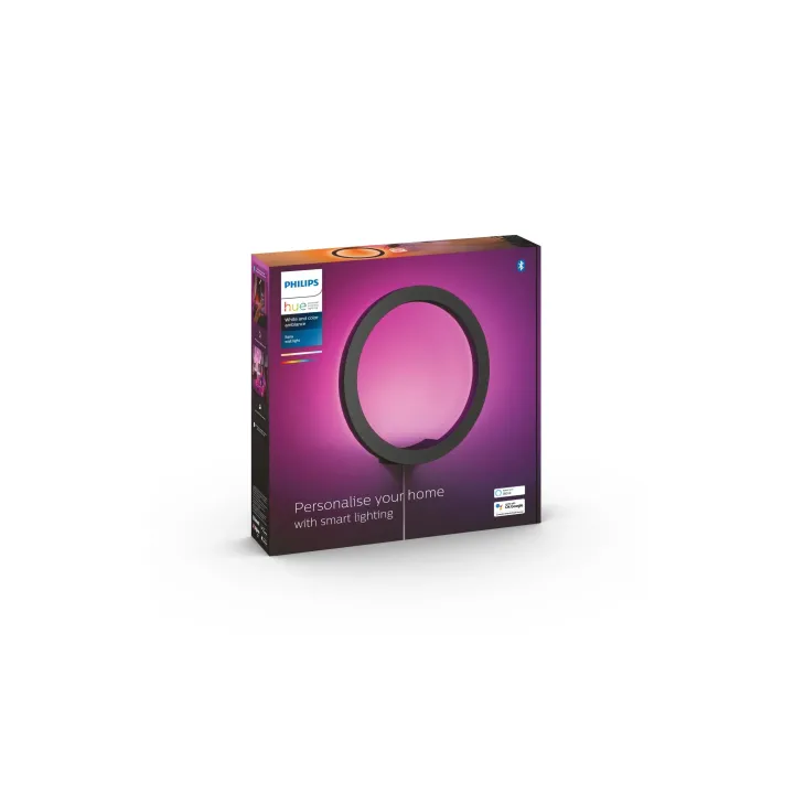 Philips Hue White & Color Ambiance Sana Applique murale noire