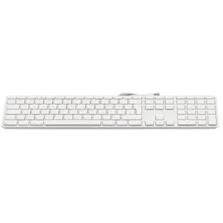 LMP Clavier KB-1243 Blanc, disposition DE avec clavier numérique