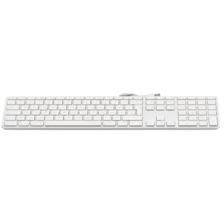 LMP Clavier KB-1243 Blanc, disposition DE avec clavier numérique