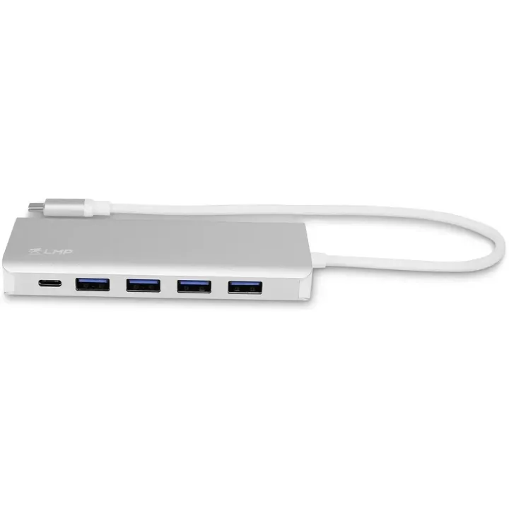 LMP Hub USB USB Type-C – USB-A 3.0, USB -C Argent