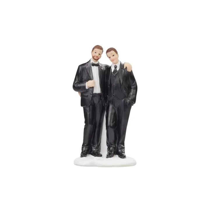 HobbyFun Mini figurine Couple dhommes 11.5 cm
