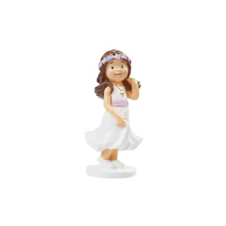 HobbyFun Mini figurine Fille de la communion 9 cm