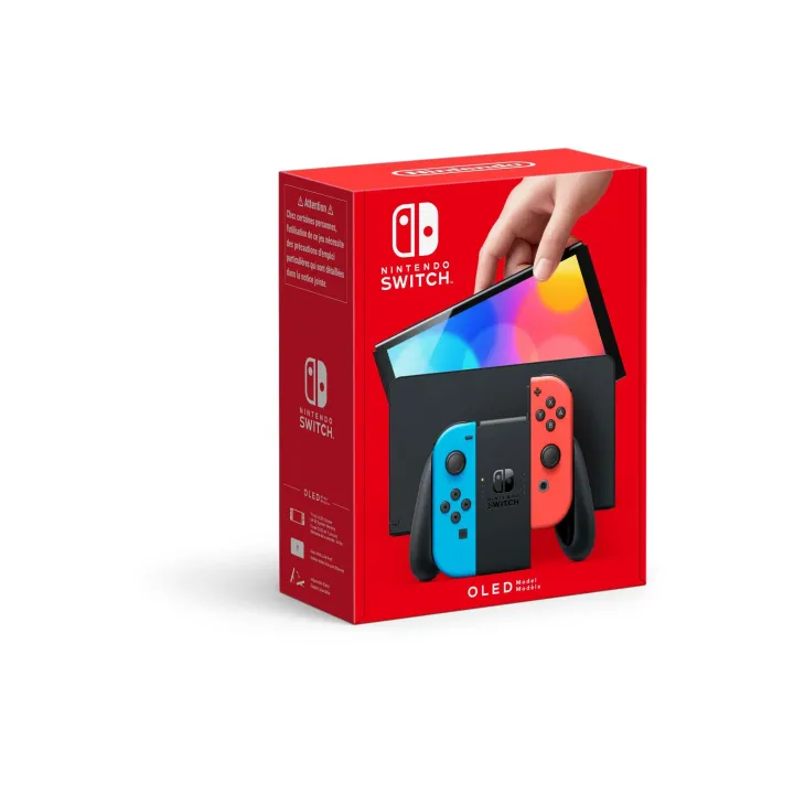 Nintendo Switch Modèle OLED Rouge - Bleu