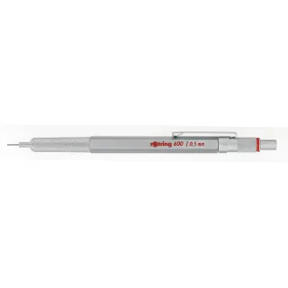 Rotring Porte-mines 600 0.5 mm, Argenté