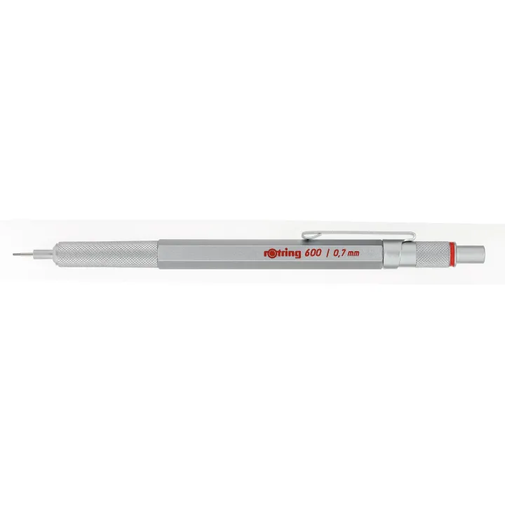 Rotring Porte-mines 600 0.7 mm, Argenté