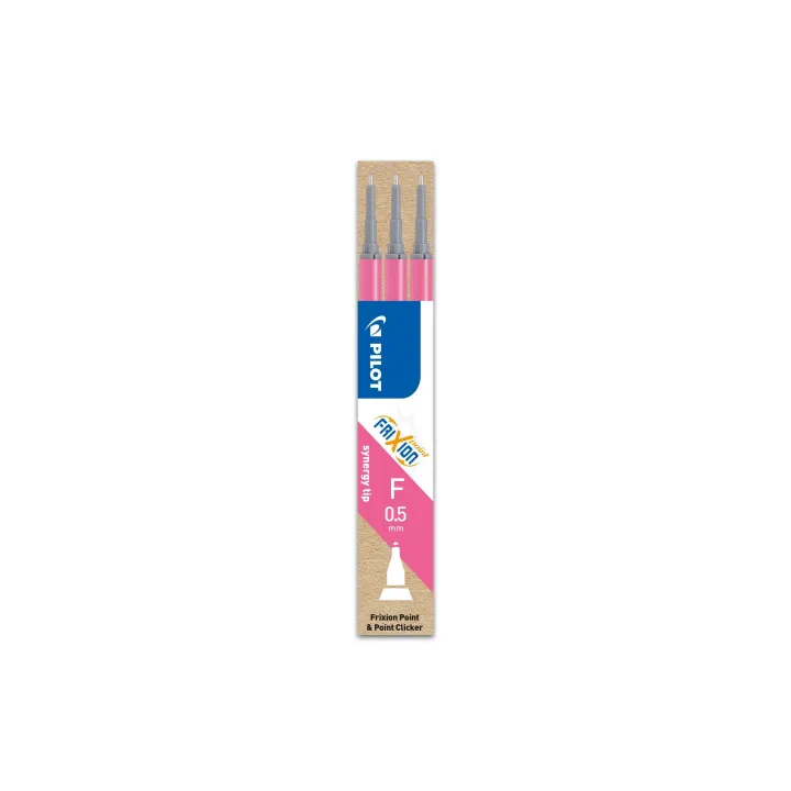 Pilot Cartouche FriXion Refill 3 pièces 0.5 mm, Rose