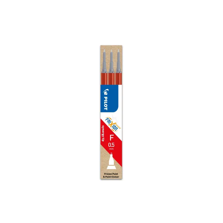 Pilot Cartouche FriXion Refill 3 pièces 0.5 mm, Rouge