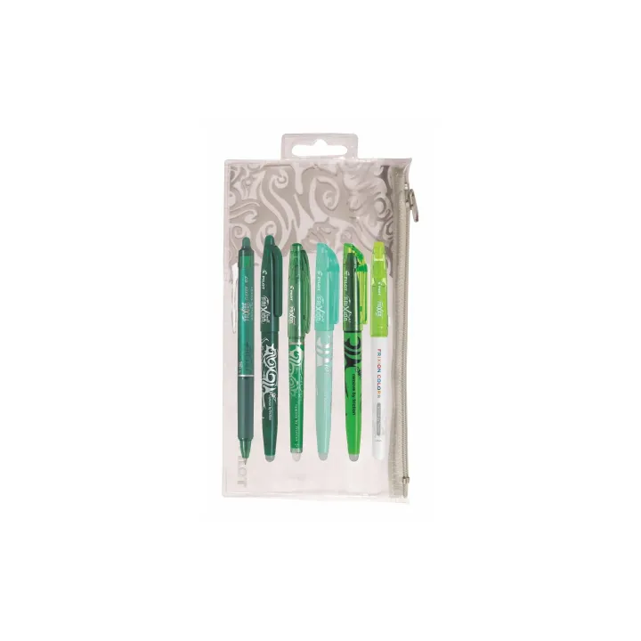 Pilot Surligneur FriXion Family Penholder Vert, 6 pièces