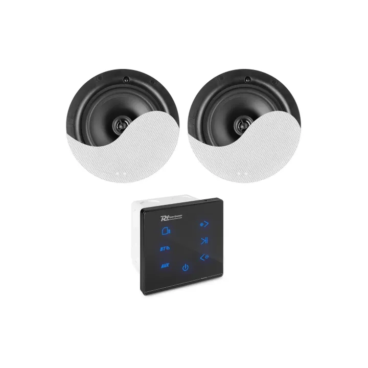 Power Dynamics Haut-parleur de plafond Powerline A50B Ensemble de 2