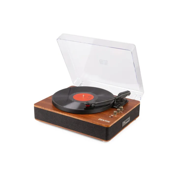 Fenton Tourne-disque Bluetooth RP162 Brun foncé