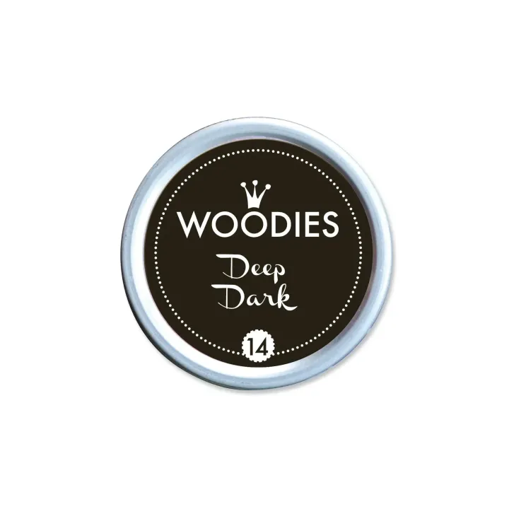 Woodies Tampon encreur Woodies Deep Dark Noir