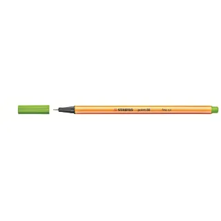 STABILO Fineliner Point 88 10 pièces, vert clair