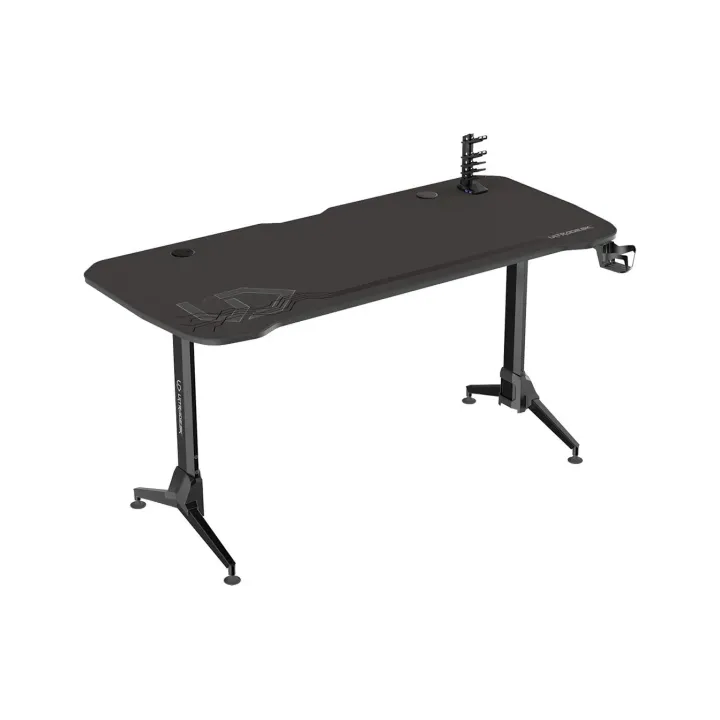 Ultradesk Table de jeu Grand Noir