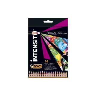 BIC Crayons de couleur Intensity Premium 36 pièces