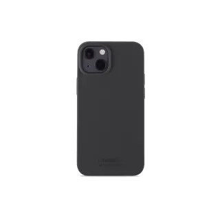 Holdit Coque arrière Silicone iPhone 13 mini Noir